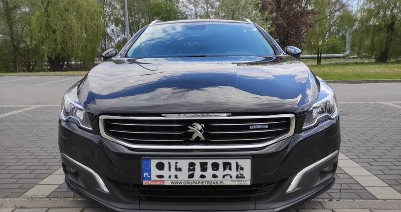 peugeot Peugeot 508 cena 54300 przebieg: 101100, rok produkcji 2017 z Katowice